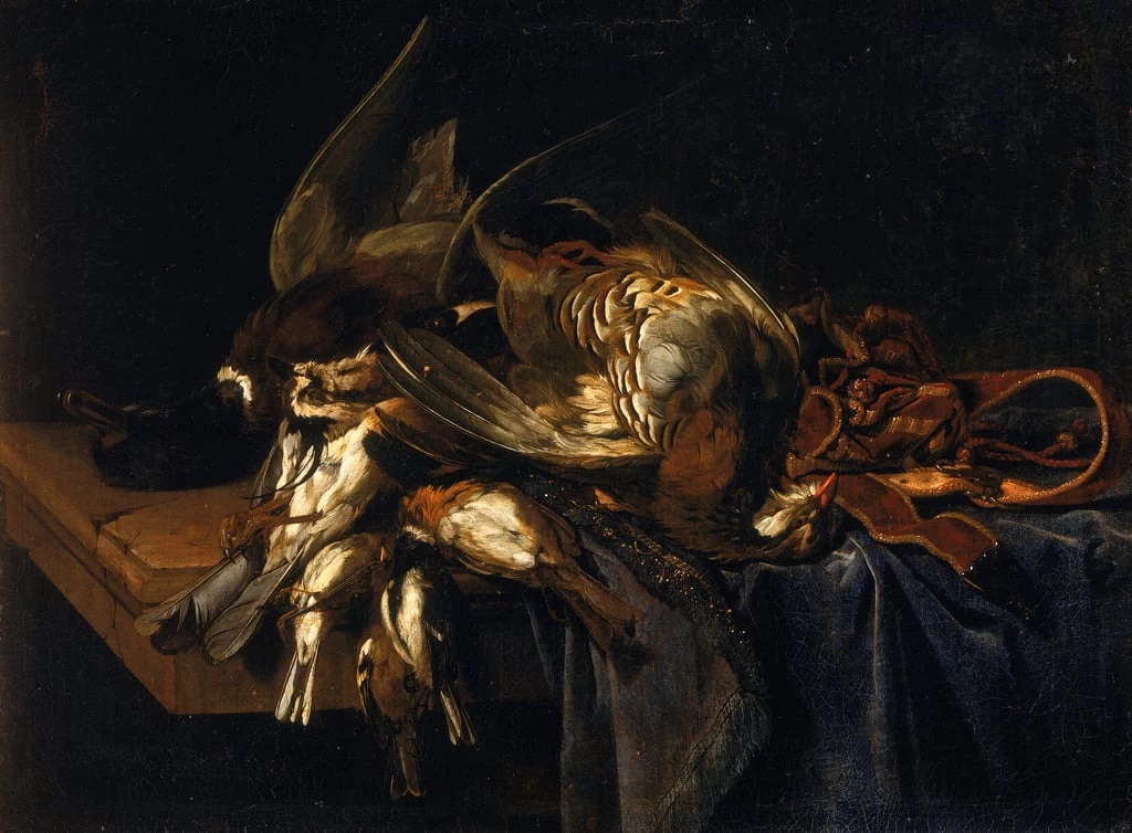 Natura morta con cacciagione - Museum of Still Life, deposits, Poggio a Caiano, Firenze